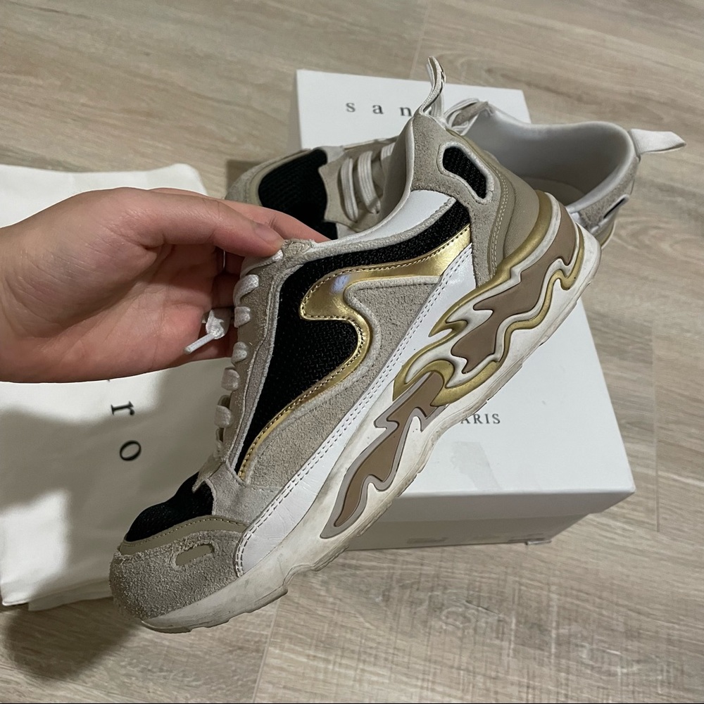 Sandro Flame Sneakers